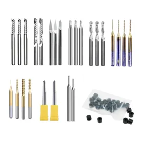MAKERA Carvera Essential Extended Router Bit Set (52 pieces)